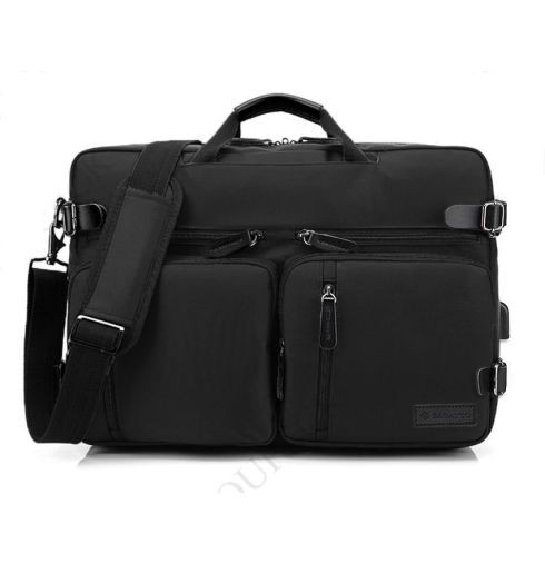 Torba/plecak na laptopa 17,3" Zagatto ZG245 BLACK - zdjęcie główne, jako torba