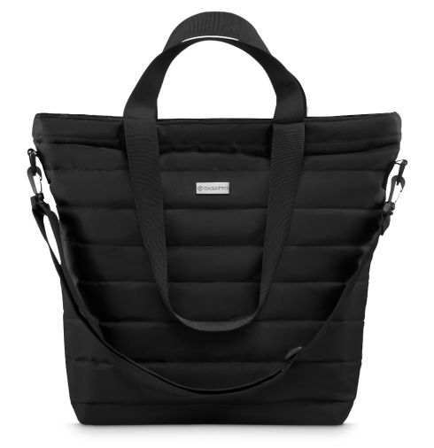 Women's shoulder bag, quilted, black Zagatto ZG777
