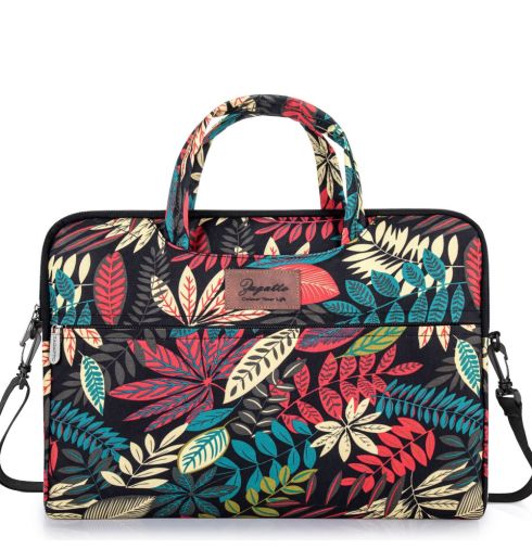 15.6” floral laptop bag ZG638 Zagatto - photo, yellow, black, red, blue bag