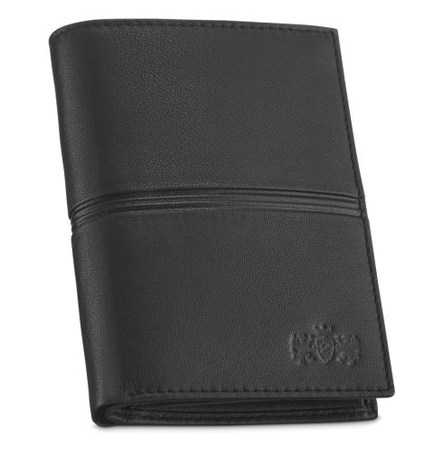 Men's vertical leather wallet ZG-N4-F15 RFID Secure - thumbnail