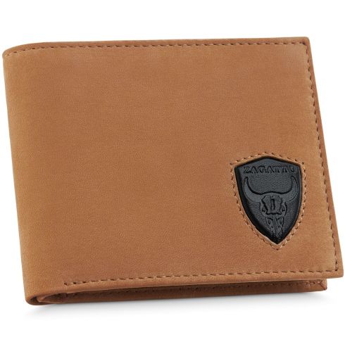 Zagatto men's horizontal leather wallet ZG-N992-F11 - thumbnail
