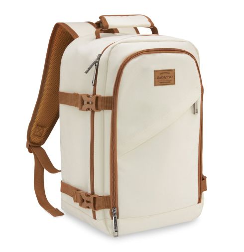 Rucsac de avion 40×20×25 cm, bej – Kair