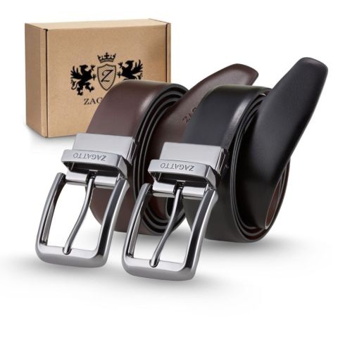 Curea piele barbati reversibilă ZG1053