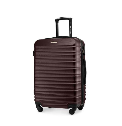Troler mediu, 65x42x26, bordo, ZG501 ABS B D.red