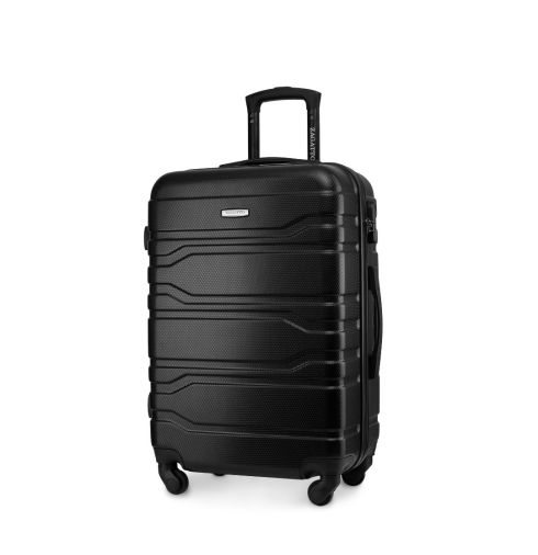 Troler mediu, 65x42x26, negru, ZG503 ABS B Black