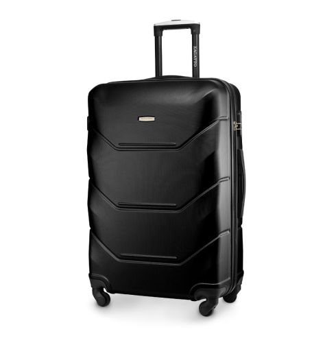 Troler mare ABS 75x48x29 Negru ZG504-A