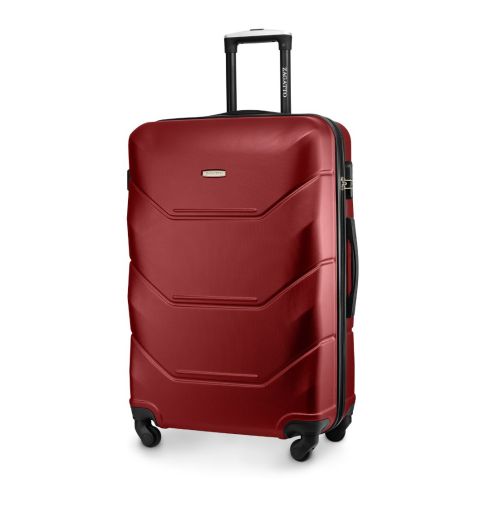 Troler mare ABS 75x48x29 Roșu Închis ZG504-A