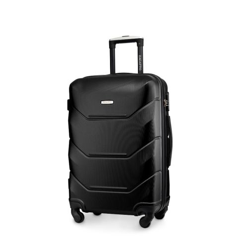 Troler mediu ABS 65x42x26 Negru ZG504-B