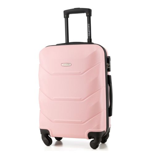 Troler de cabină ABS 55x40x20 Roz Deschis ZG504-C