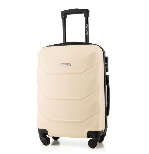 Troler de cabină ABS 55x40x20 Nisipiu ZG504-C