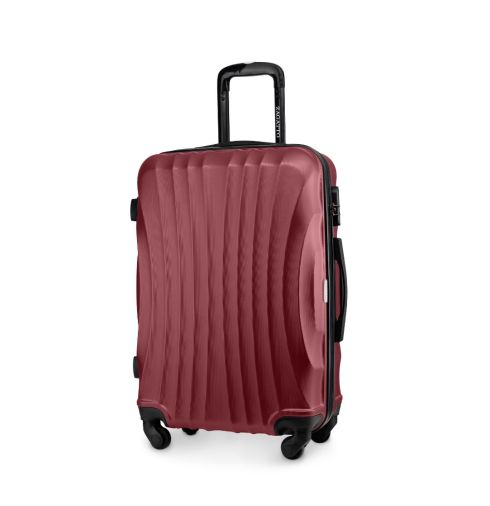Troler mediu ABS 65x42x26 Roșu ZG505-B