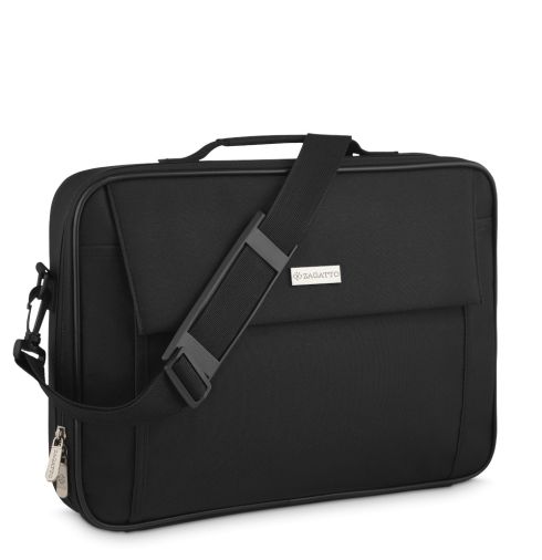 Laptop bag 15.6”, black, padded ZG639 Zagatto men's and women's photo