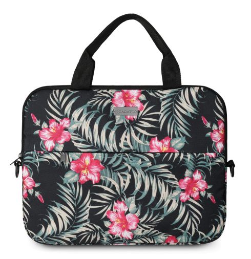 Laptop bag 15.6” in leaves and flowers Zagatto ZG675 - main photo