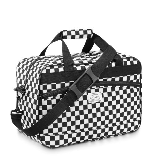 Checkerboard pattern travel bag 40x20x25, ZG828