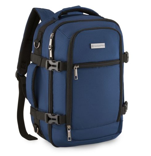 Rucsac de avion albastru marin 40x25x20 ZG921