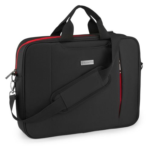 Geantă neagră pentru laptop 15.6”, întărită, ZG936