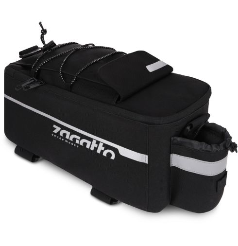 Sakwa rowerowa na bagażnik, czarna, "On the Move" ZG738 - zdjęcie główne