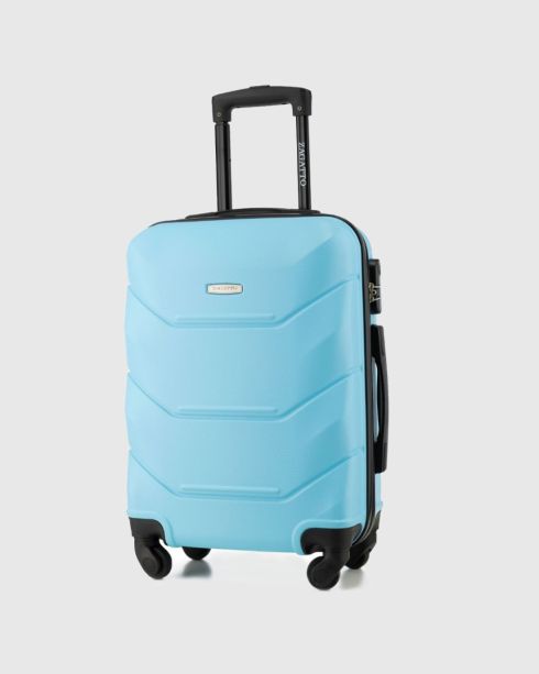 Troler de cabină pe roți 55x40x20, albastru deschis, ZG504 C L.Blue