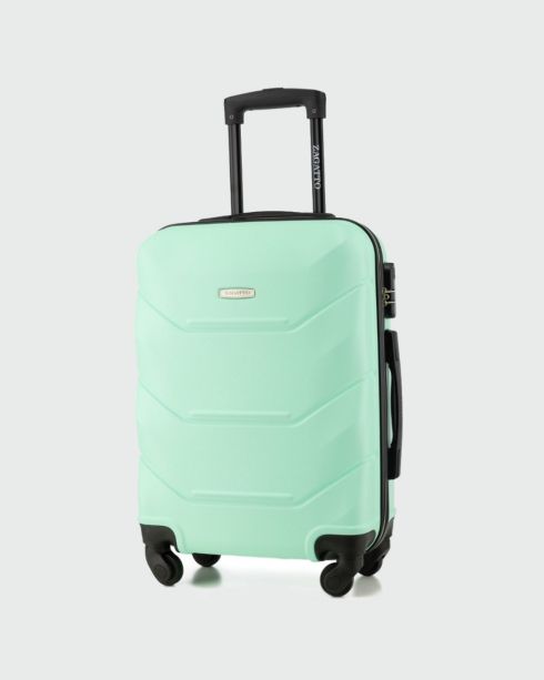 Troler de cabină ABS 55x40x20 Verde Deschis ZG504-C