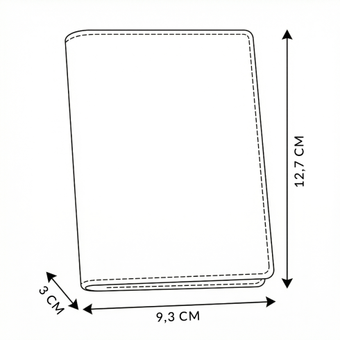 Portofel bărbătesc din piele vertical ‘carbon’ ZG-N4-F17 RFID Secure