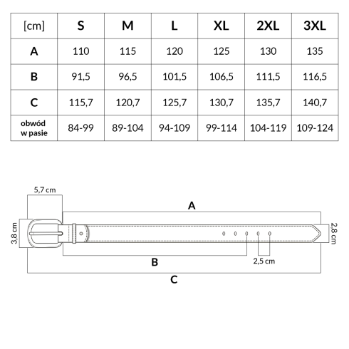 Curea dama din piele ZG1047