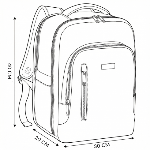 Rucsac avion 40x30x20 – bagaj de mână