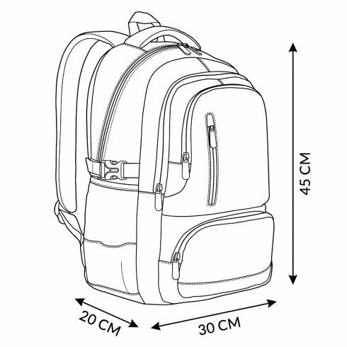 Rucsac cu compartiment pentru laptop –
