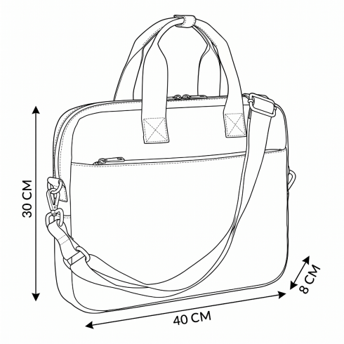 Geantă de laptop pentru damă 15,6”, de umăr, roz –