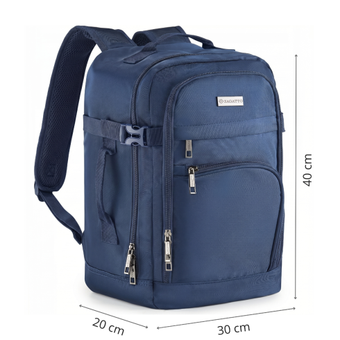 Rucsac de cabină avion 40x30x20 pentru călătorii