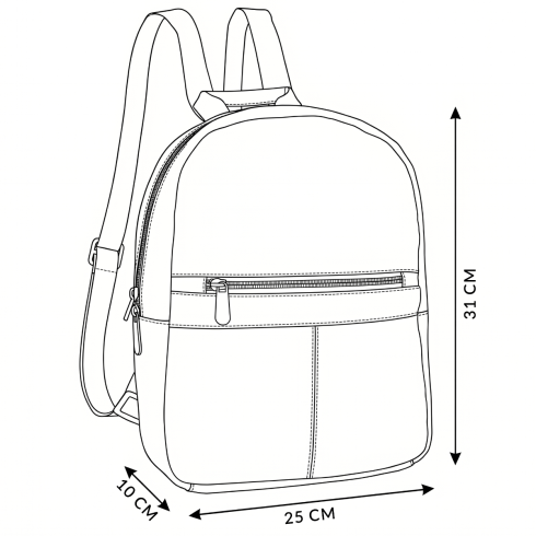 Rucsac pentru femei, mic, ZG624
