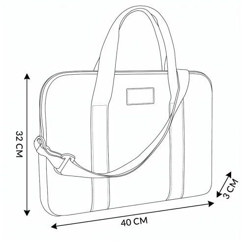 Geantă pentru laptop 15.6” cu model floral ‘Berlin’ ZG678