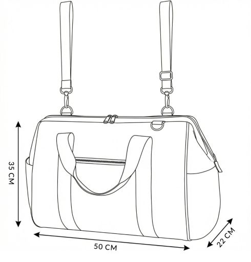 Geantă pentru cărucior cu set de accesorii ZG682