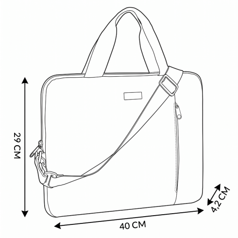 Geantă laptop 15.6", ZG683/ZG713