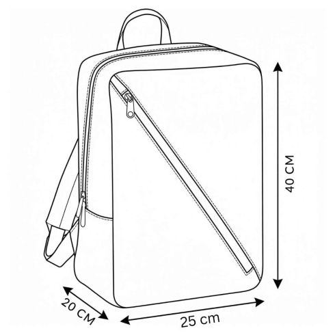 Rucsac de Călătorie Colorat 40x25x20 cm – Bagaj de Mână Avion ZG768