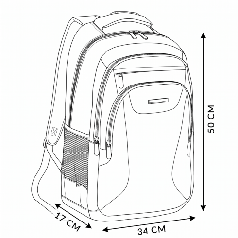 Rucsac cu compartiment pentru laptop 29L ZG772