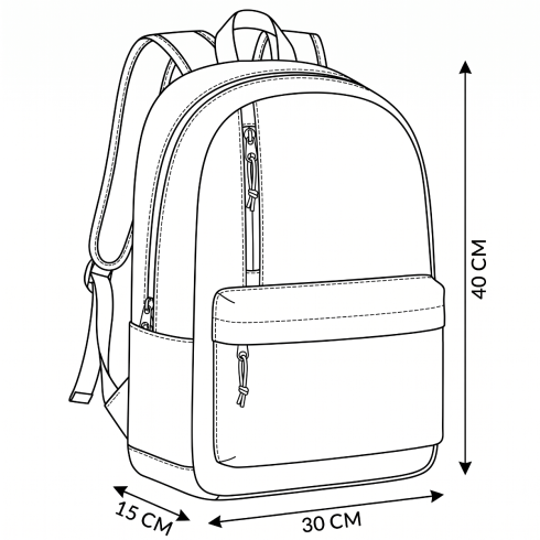 Rucsac urban, colecția Orlando, 18L, ZG788