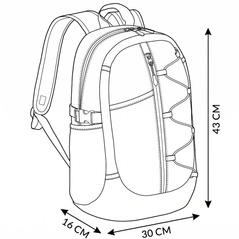 Rucsac cu compartiment pentru laptop ZG918
