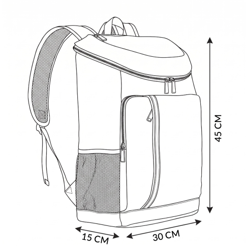 Rucsac termic pentru picnic sau călătorii – 25L ZG957