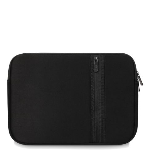 Husă neagră pentru laptop de 15,6 inci, poliester și nylon, Zagatto