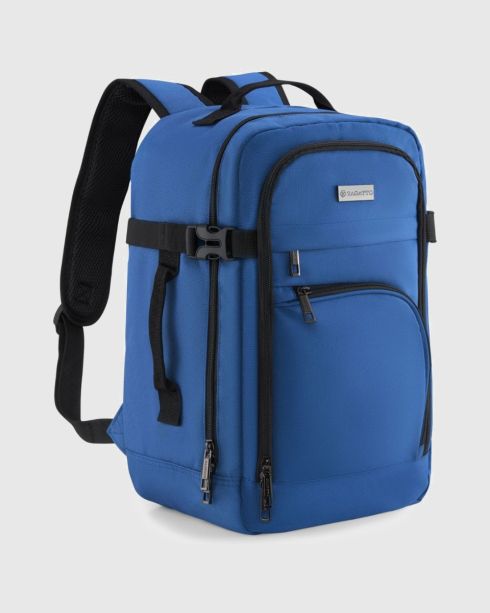 Rucsac turistic albastru 40x25x20, poliester, Zagatto
