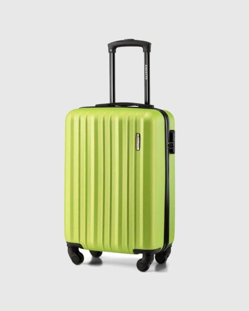 Troler de cabină verde lime 56x36x20, ABS, Zagatto – imaginea 2
