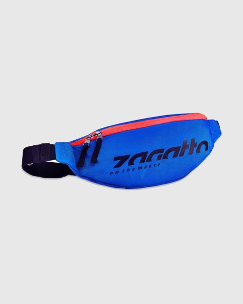 Borsetă sport albastră impermeabilă, poliester, Zagatto