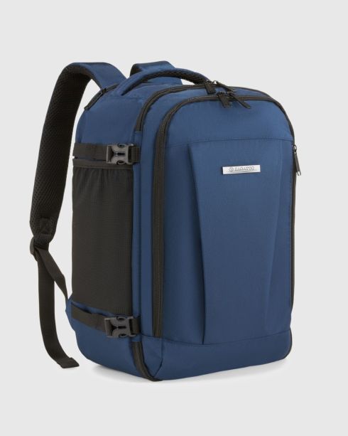 Rucsac ergonomic de călătorie 40x25x20 bleumarin, poliester și nylon, Zagatto