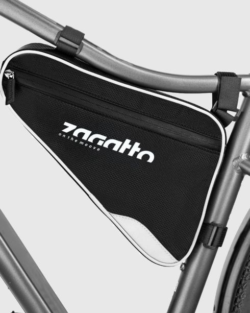 Geantă neagră pentru cadru bicicletă, Zagatto