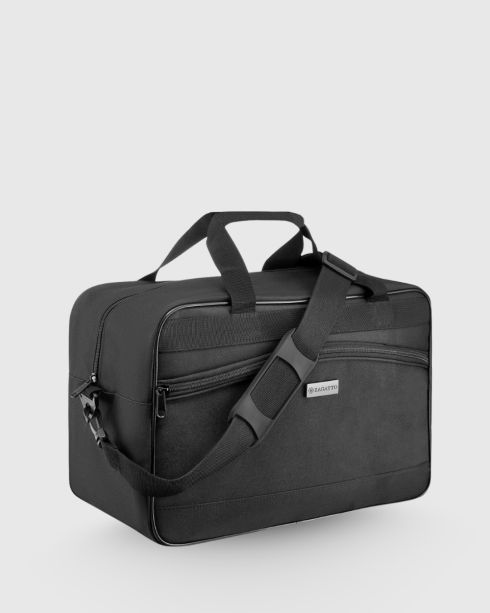 Geantă de călătorie neagră 40x25x20, poliester, Zagatto