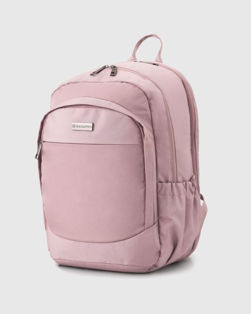 Rucsac de damă roz pentru avion 40x20x25 cm, poliester și nylon