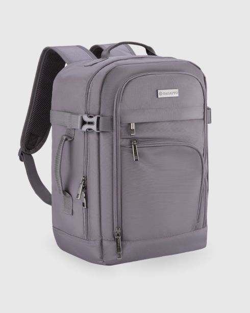 Rucsac de călătorie gri 40x30x20 cm, poliester și nylon, Zagatto