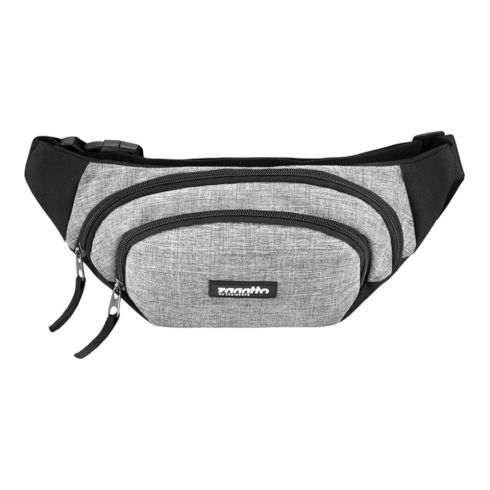 Borseta de talie gri West Pack, poliester și nylon, Zagatto ZG59