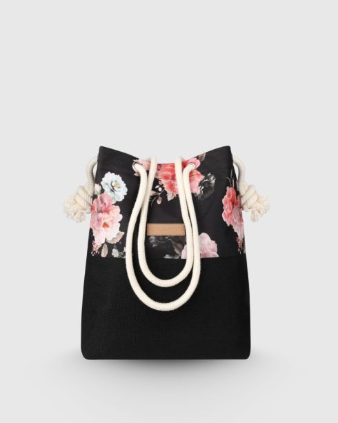 Geantă de mână pentru femei multicolor-floral, poliester și nylon – imaginea 2