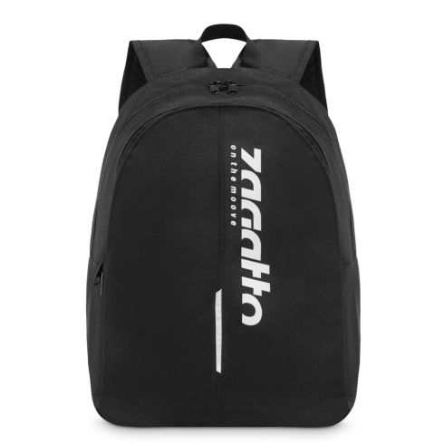 Rucsac sport negru cu bandă reflectorizantă On the Move, poliester și nylon, Zagatto